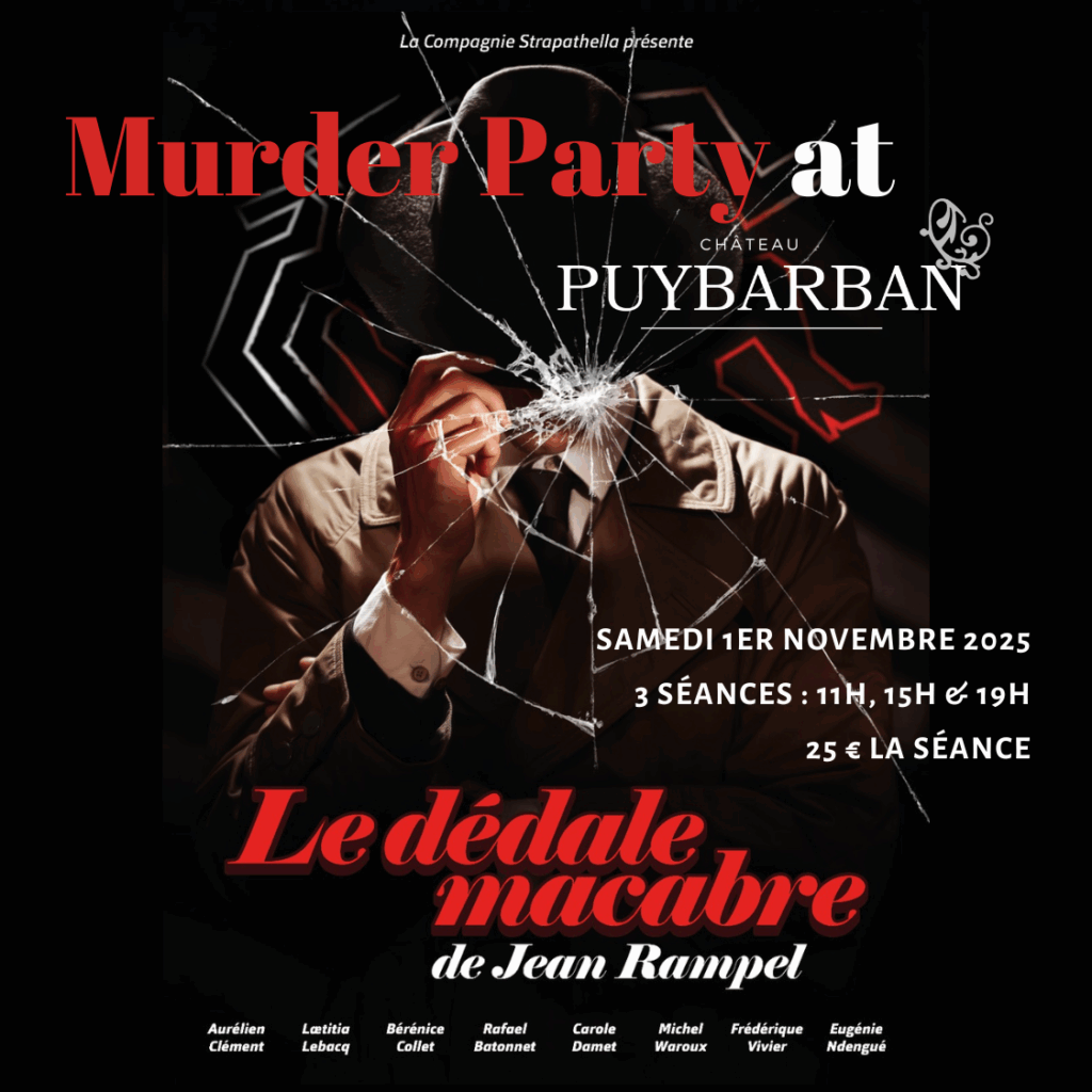 Murder Party au Château Puybarban – Le Dédale Macabre de Jean Rampel