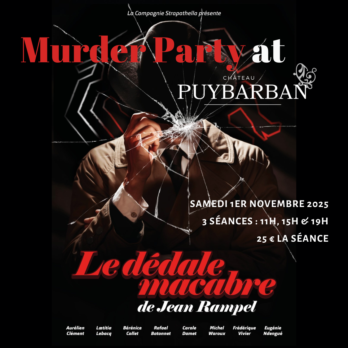 Murder Party au Château Puybarban – Le Dédale Macabre de Jean Rampel
