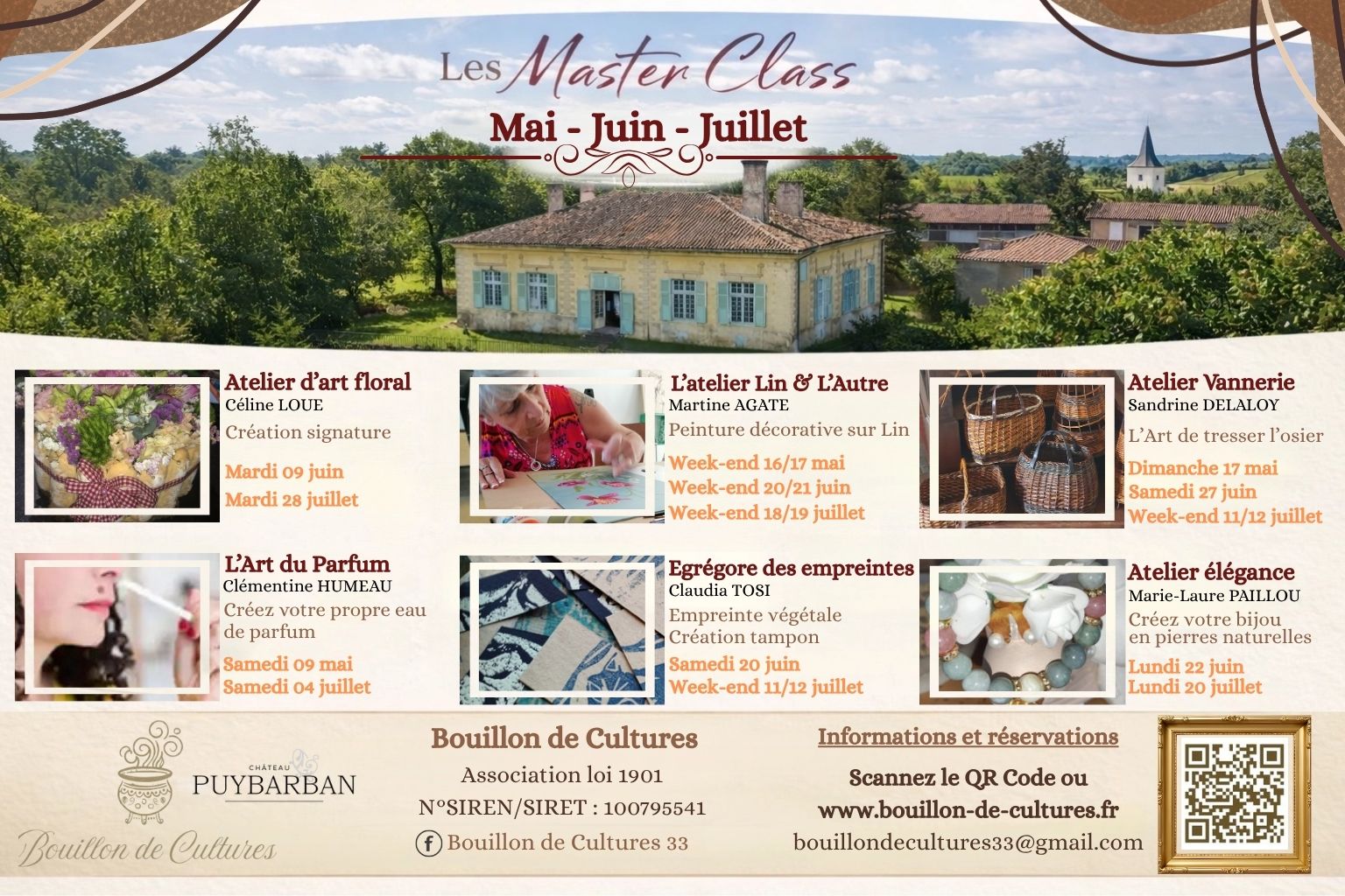 agenda bouillon de cultures
